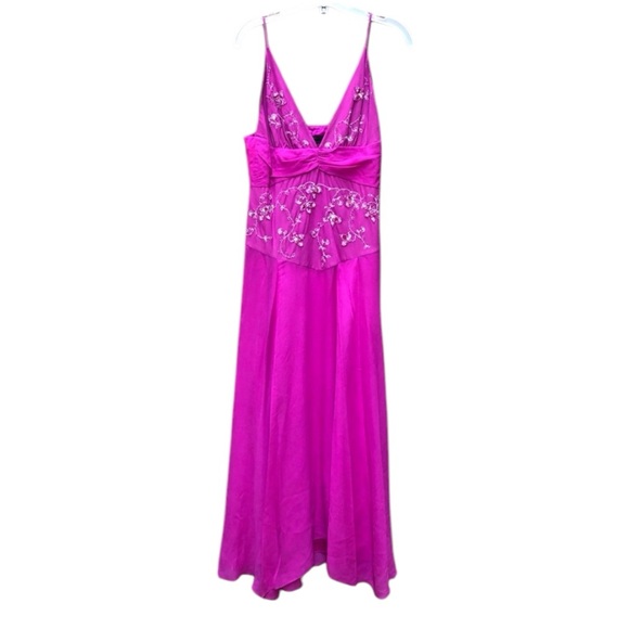 BCBG MAX AZARIA pink silk size 6